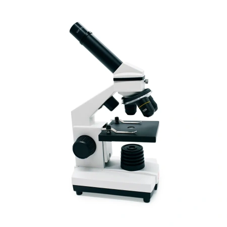 Микроскоп школьный Эврика 40х-1280х с видеоокуляром в кейсе